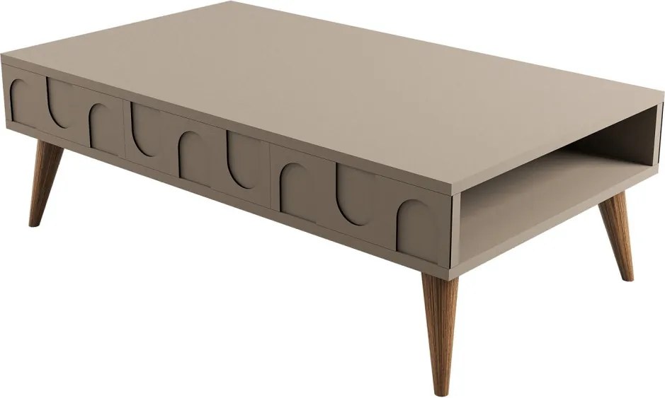 Lyon dohányzóasztal, dió, 105 cm