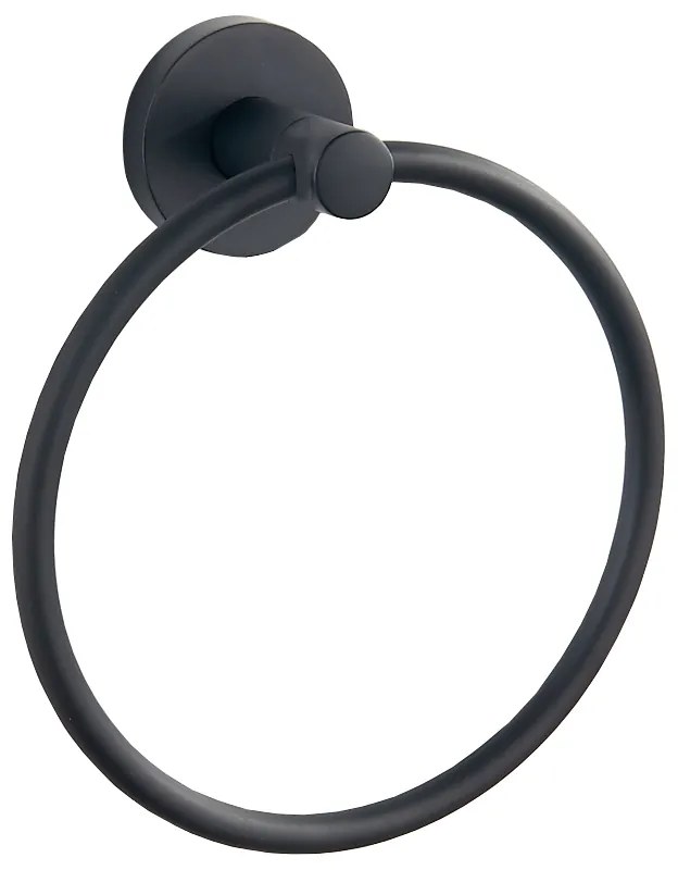 Mexen Remo törölköző fogas, Fekete - 7050732-70