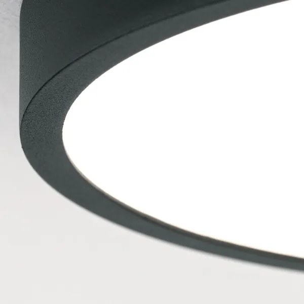 Orion DL 7-657/14 - LED Mennyezeti lámpa BULLY LED/12W/230V átm. 14 cm fekete