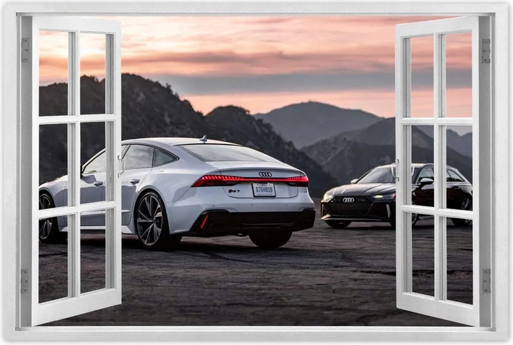 Poszterek 120x80 Fehér Audi RS7 Audice