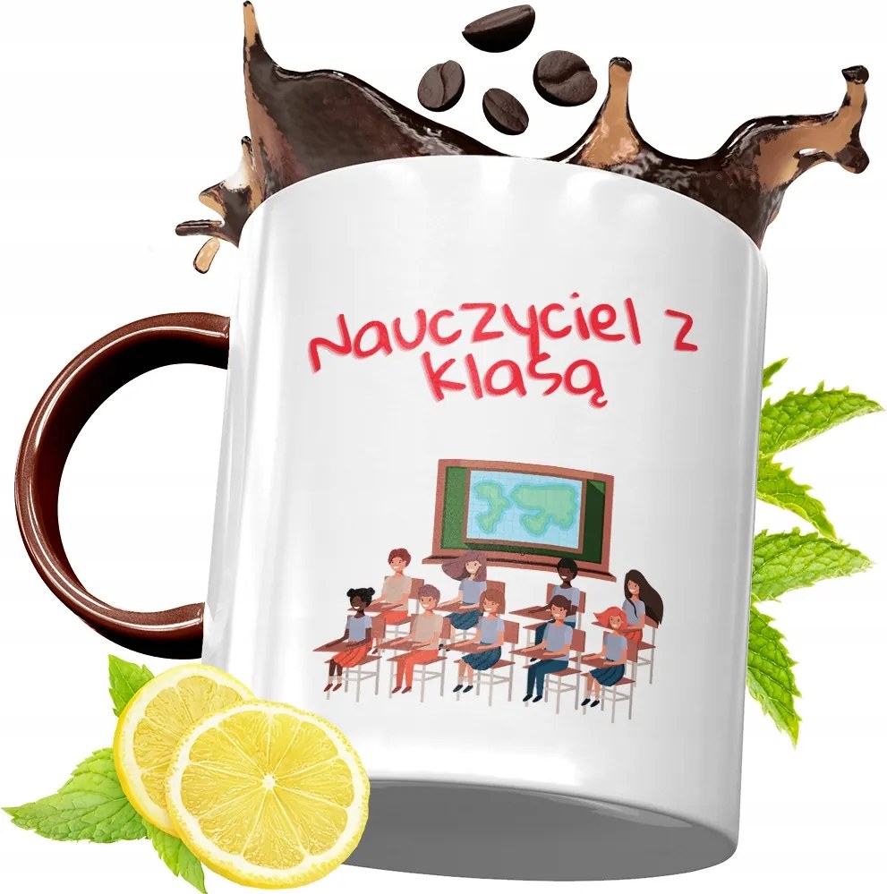 Bordó Bögre Pedagógusnapra Ajándék fényképes nyomattal