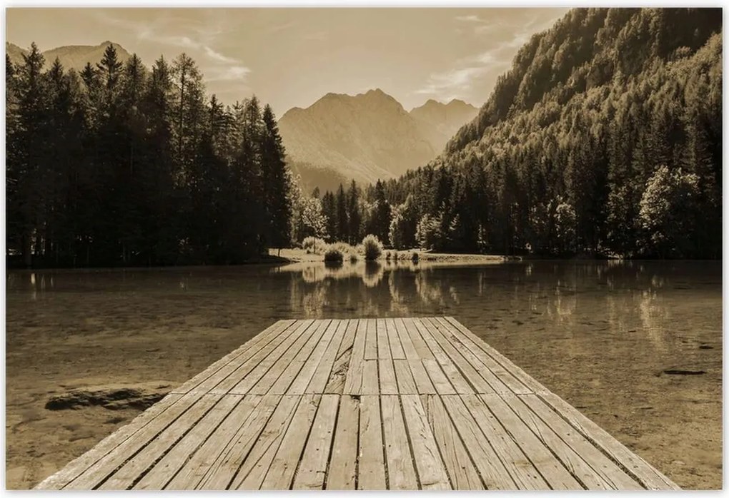 Poszterek 200x135 Híd a hegyekben Hegyek