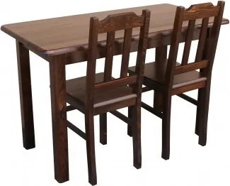 Étkezőasztal 110x50 barna