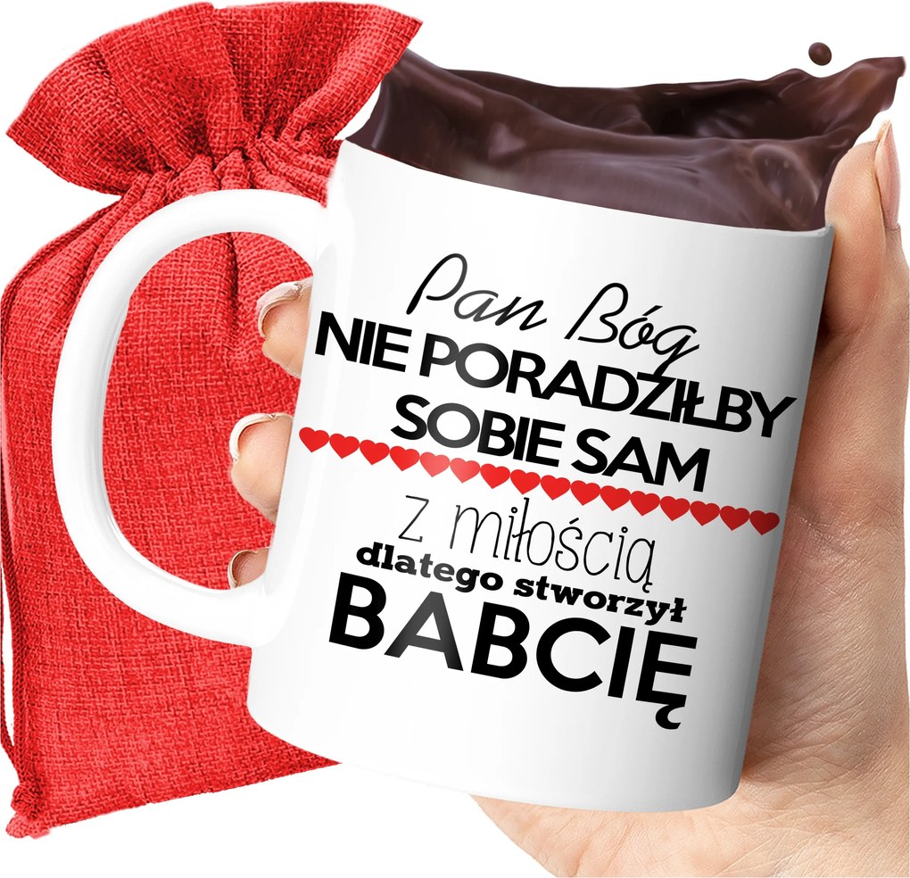 Nyomott Mintás Bögre Isten Teremtette A Nagymamákat Szerelem Szuper Ajándék A Nagymamának