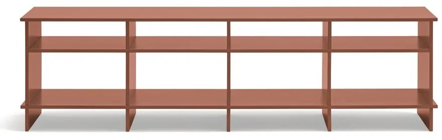 Téglavörös TV-állvány 180x50x40 cm Inari – Teulat