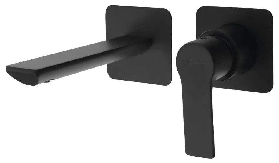 Sapho - PAX rejtett beépítésű mosdócsaptelep, matt fekete