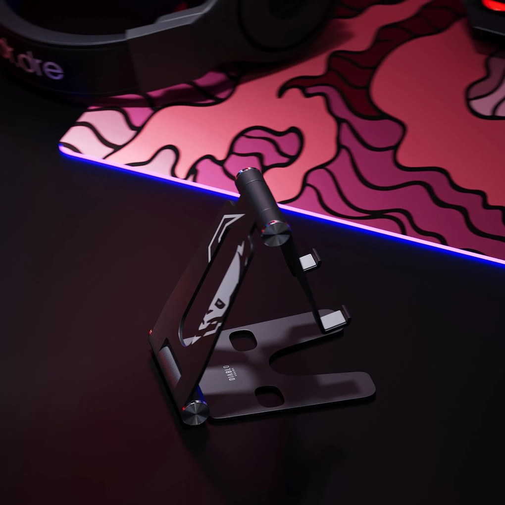 Telefontartó / tabletállvány mintával: Diablo X-Dock