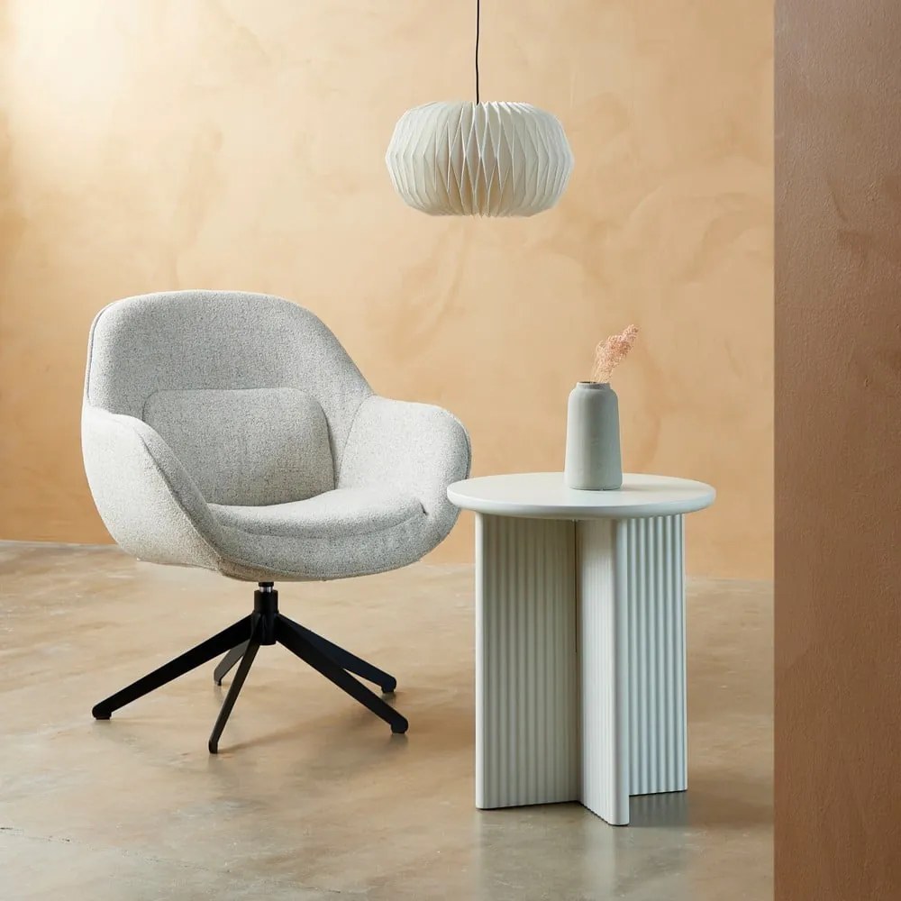 Kerek tárolóasztal ø 50 cm Palma – Unique Furniture