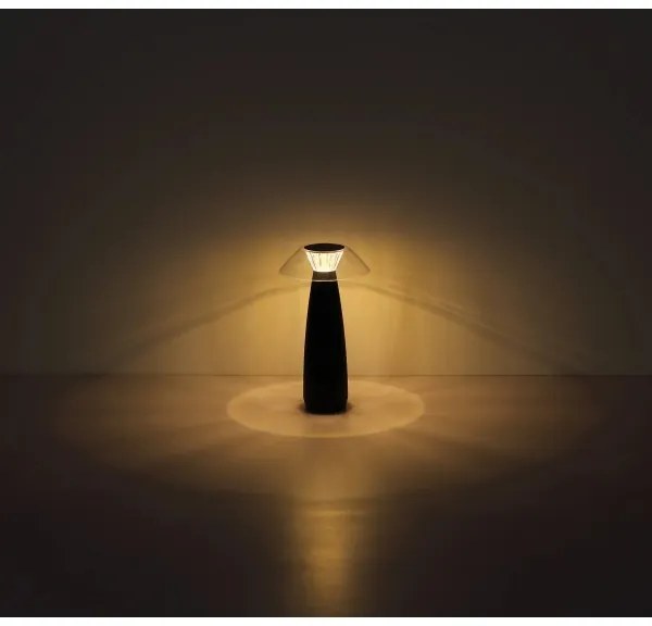 Globo 21021B - LED Dimmelhető újratölthető érintős asztali lámpa ILLUMI LED/1W/3,7V 3000K fekete