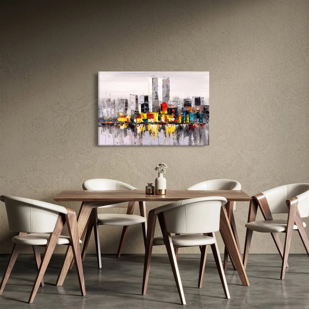 Kép - A nagyváros festménye (90x60 cm)
