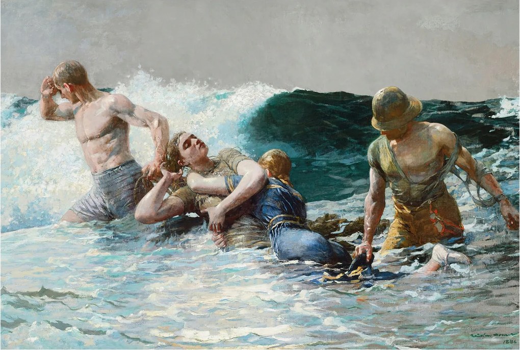 Dekoratív Fotótapéta Hálószobába Tengeri harc 104x70 Ragasztó