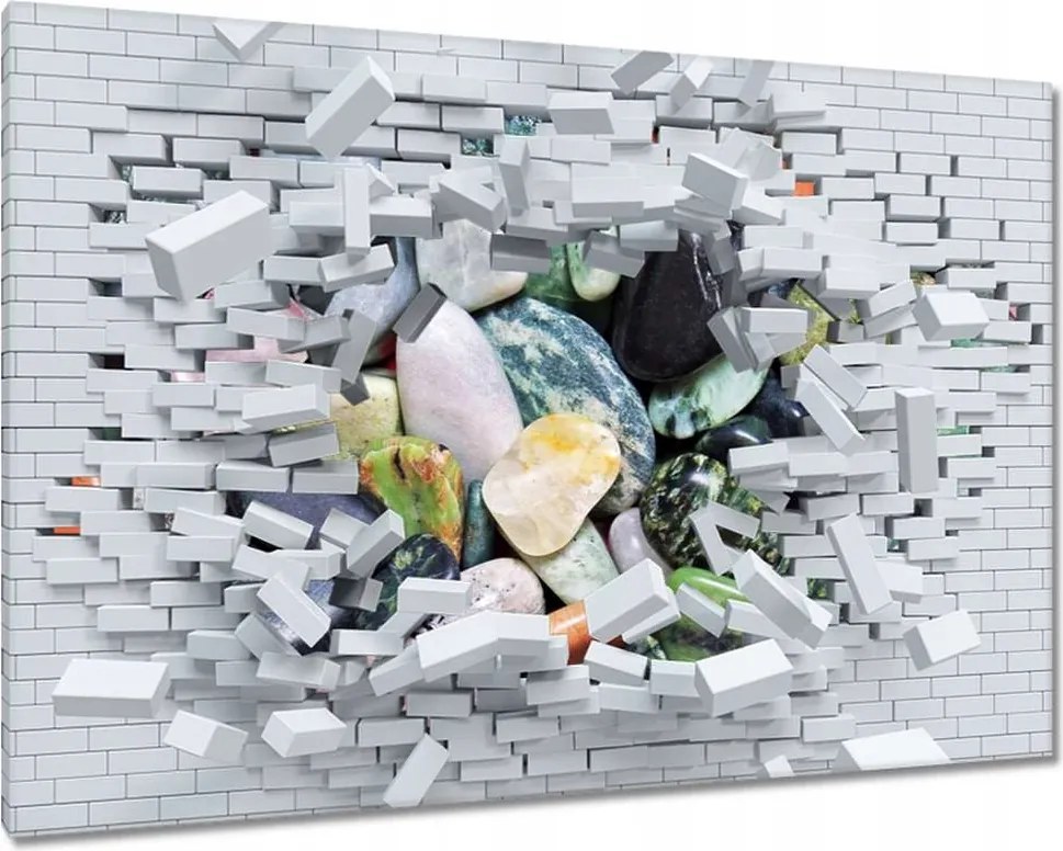 Festmények 120x80 Színes kövek