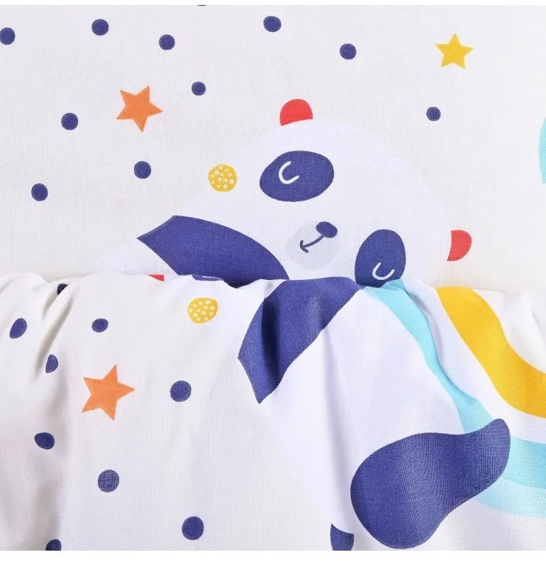 EMI Panda gyermek ágyneműhuzat, Gyerekgarnitúra 90x130 + 45x65