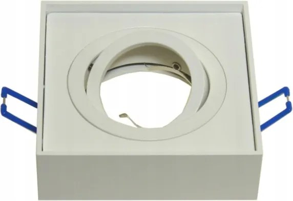 Lámpatest Spot Mozgatható fekete négyzet 3cm GU10