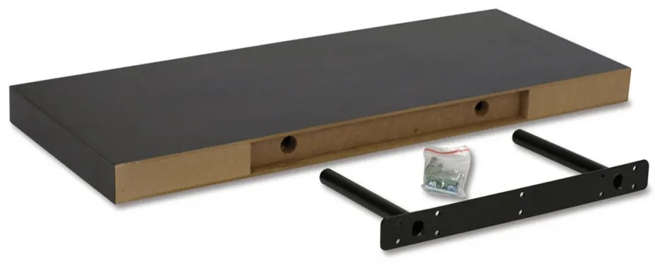 Lebegő polc 120 cm, MDF, Sonoma Tölgy Színben P-002