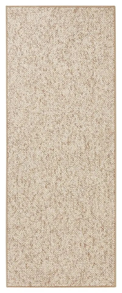 Világosbarna futószőnyeg 80x300 cm Wolly – BT Carpet