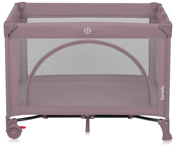 Lionelo - Utazóágy LAURA rózsaszín-nude