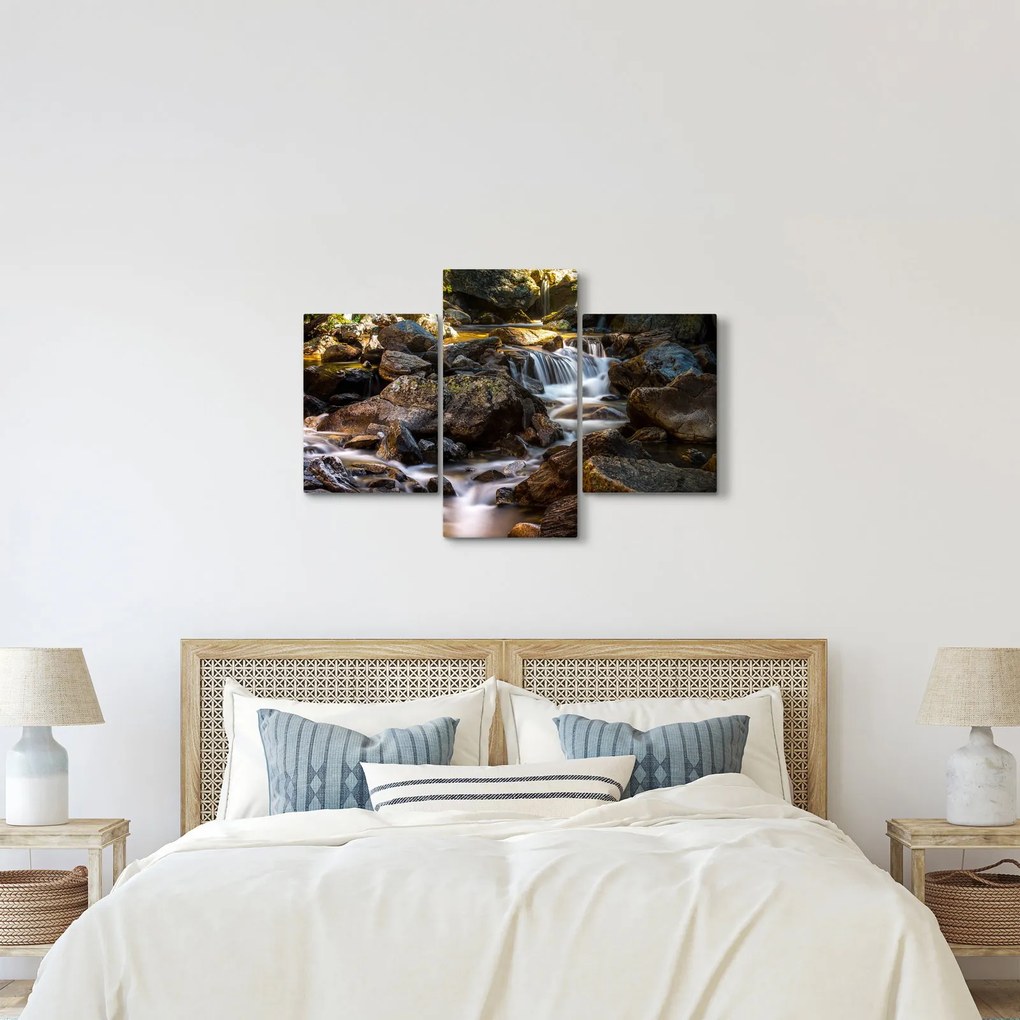 Köves patak képe (90x60 cm)