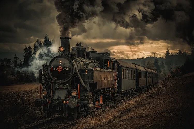 Fotográfia Gold digger train, Hubert Bichler