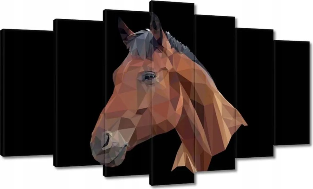 Vászonkép 140x80 Lófej