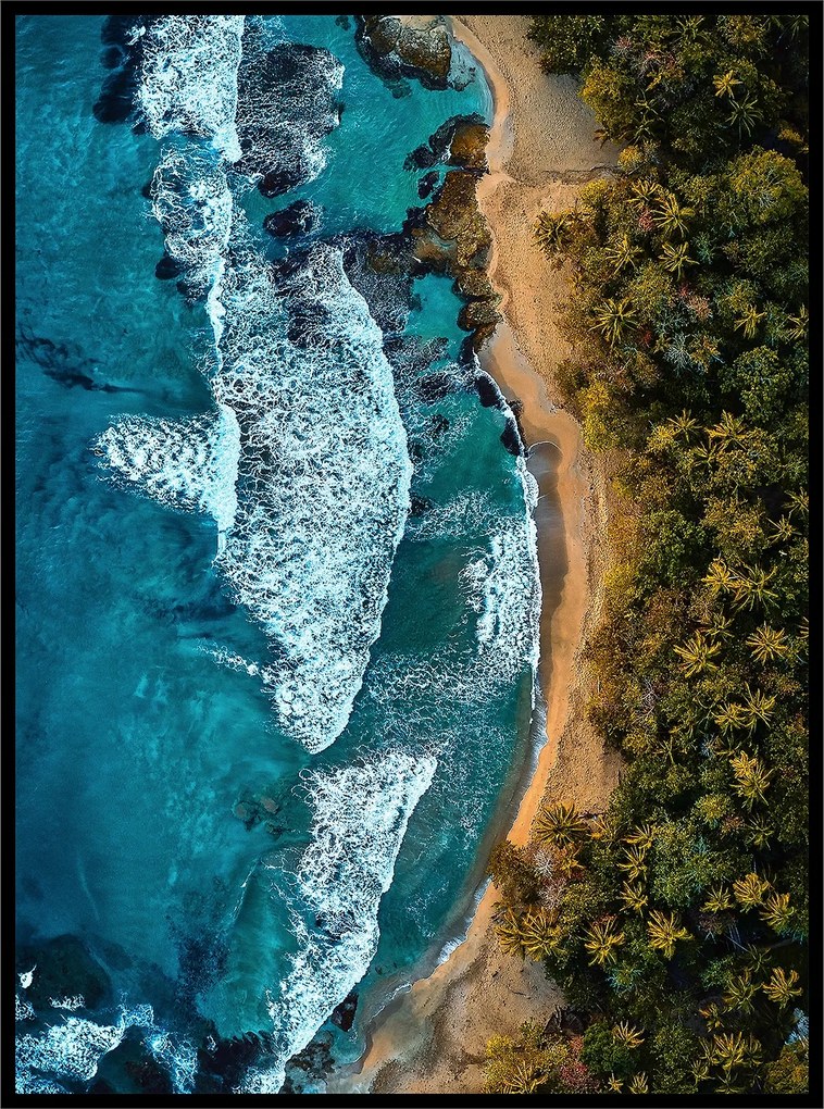 Poszter az irodába 21x30 tenger táj tengerpart