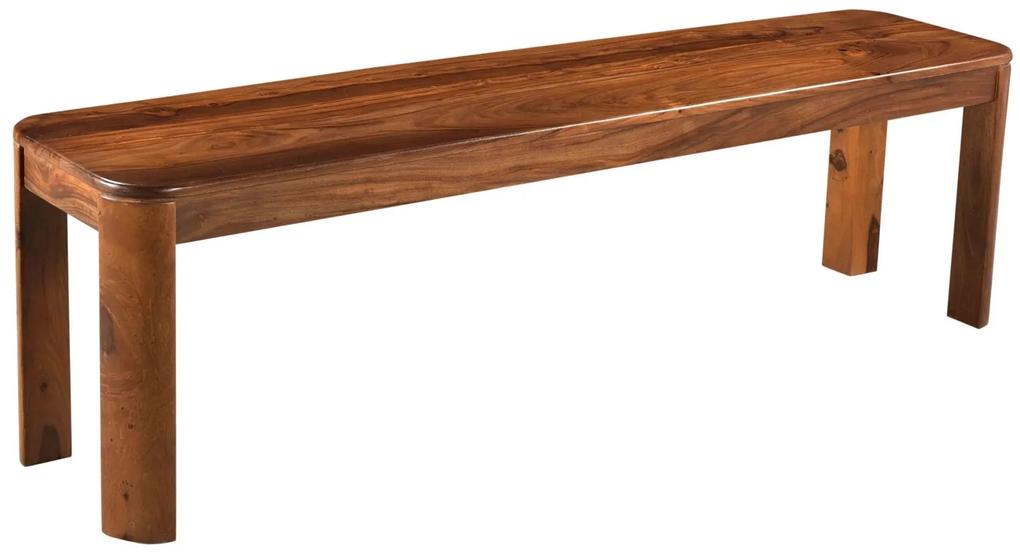 MONTREAL Pad 160x35 cm, barna, paliszander