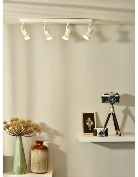 Lucide 11903/20/31 - LED spotlámpa JASTER-LED 4xGU10/5W/230V fehér