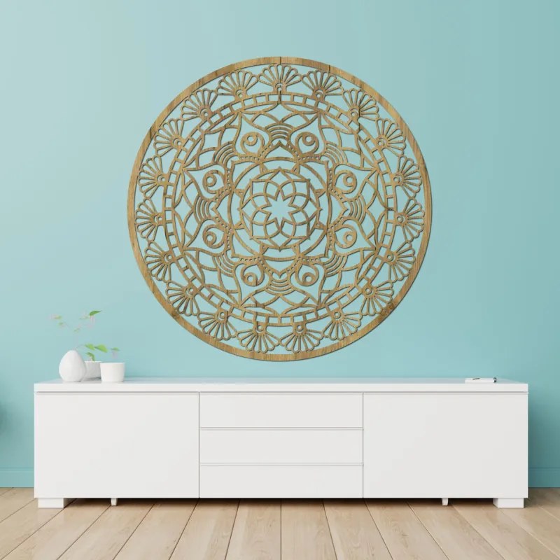 Faragott modern mandala, az élet virága | ZIBEZI