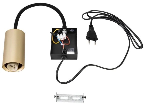 Brilagi - SELE állítható fali lámpa 1xGU10/30W/230V fekete/arany