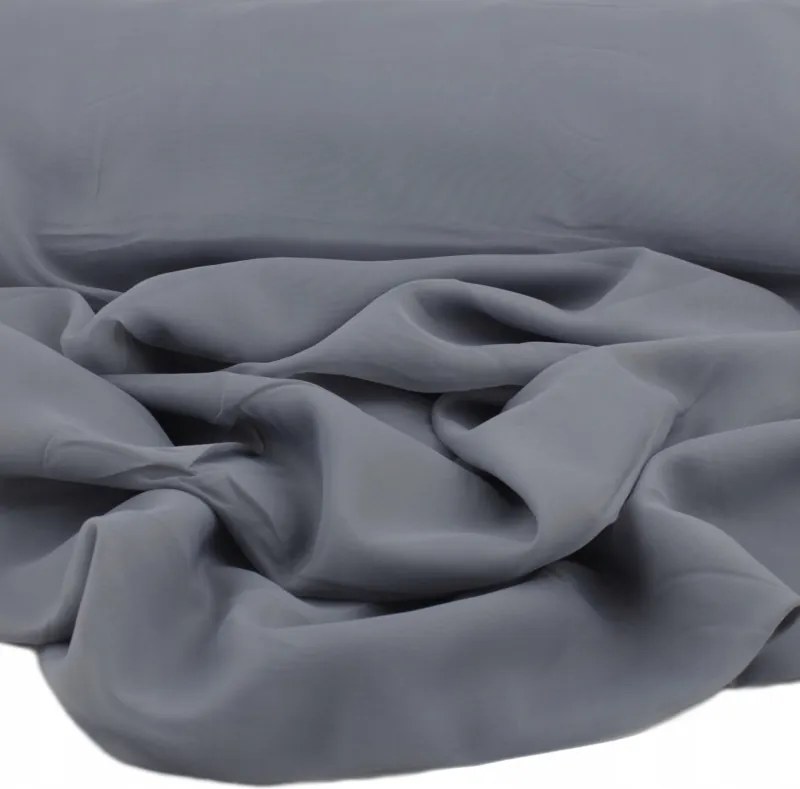 Fátyol Szövet Sima Függöny anyag 300 cm szürke fátyol 0,5 mb