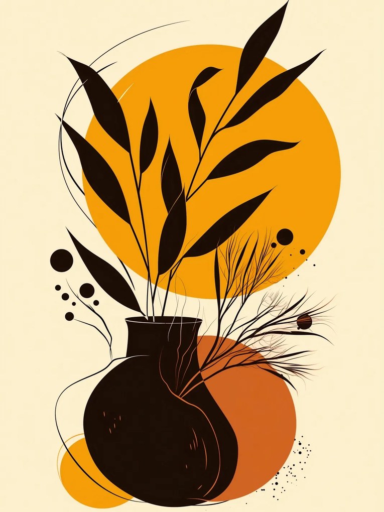 Poszter 75x100cm Aranyszem mező