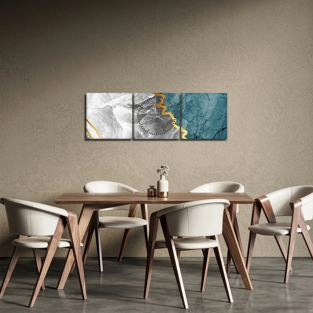 Kép - Márvány (órával) (90x30 cm)
