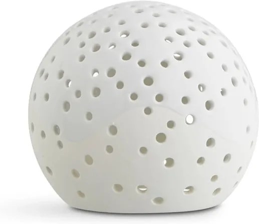 Nobili fehér csontporcelán karácsonyi gyertyatartó, ⌀ 12 cm - Kähler Design