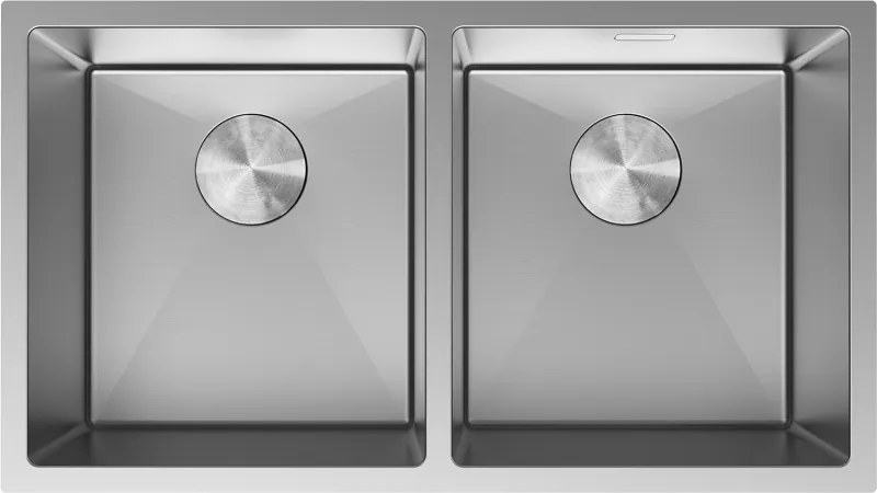 Mexen Binox kétszekciós acél mosogató 800 x 450 mm, inox - 6421802000-01