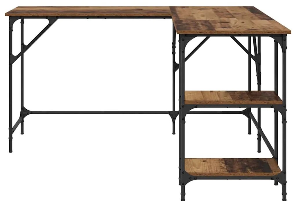 Asztal Öreg fa 139 x 139 x 75 cm Faanyag