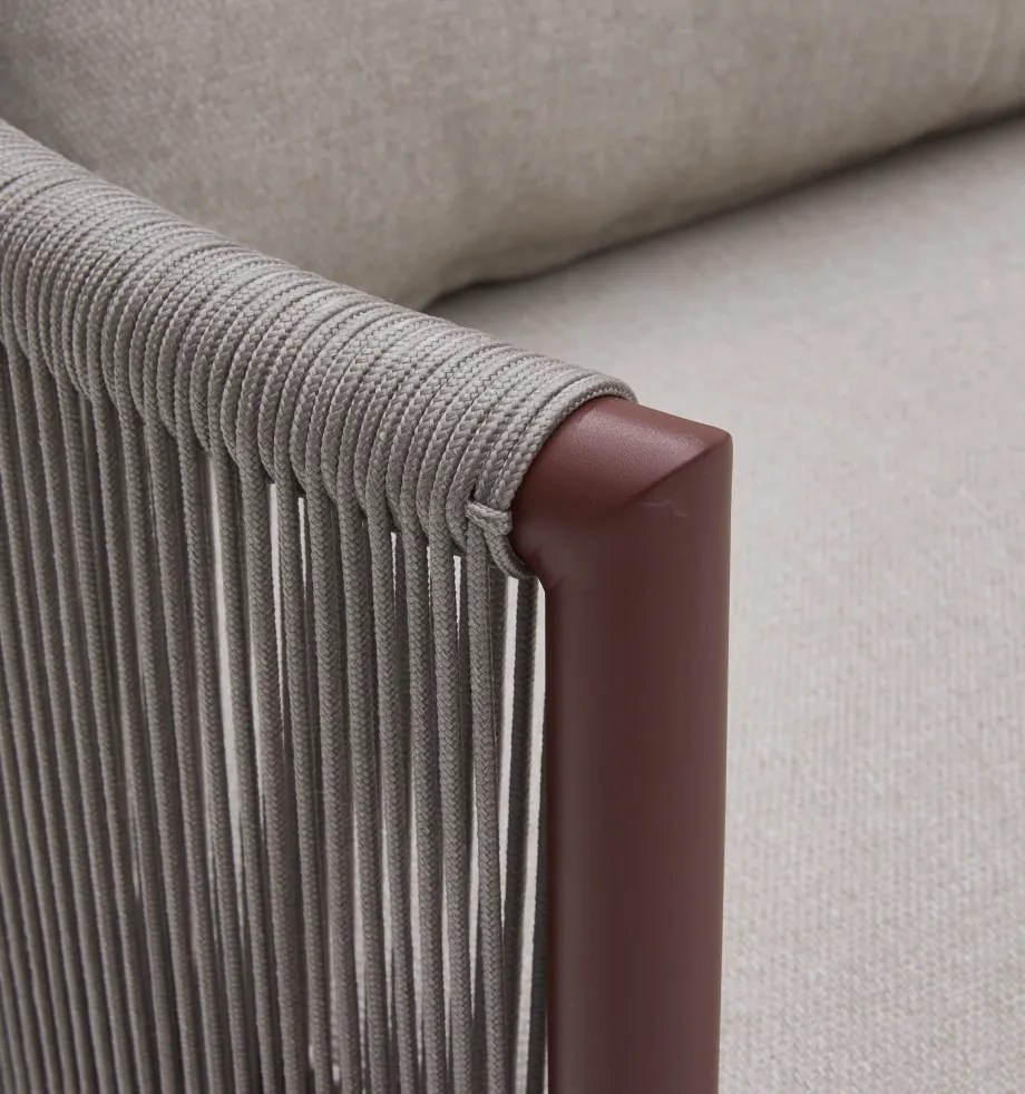 Nerissa 2,5 személyes kerti kanapé