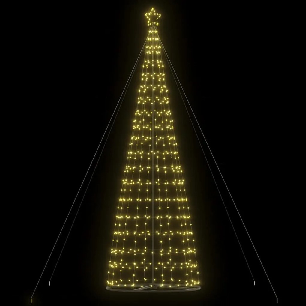 meleg fehér LED karácsonyfa 1534 LED 503 cm