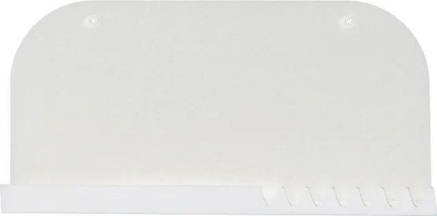 Fém fali polc, 31×15 cm – Vlnt127Byz
