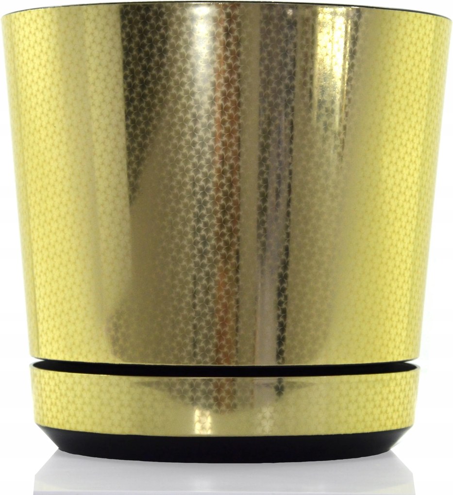 32 Arany Art Deco Nagy virágtartó 19 L Monstery pálmafa tartóval