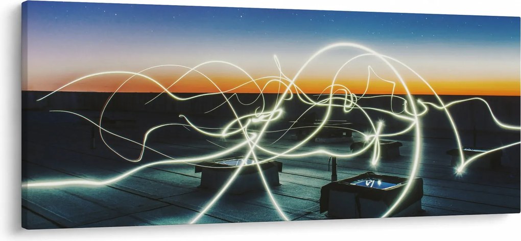 Kép - kilátás az égre a tetőről (120x50 cm)