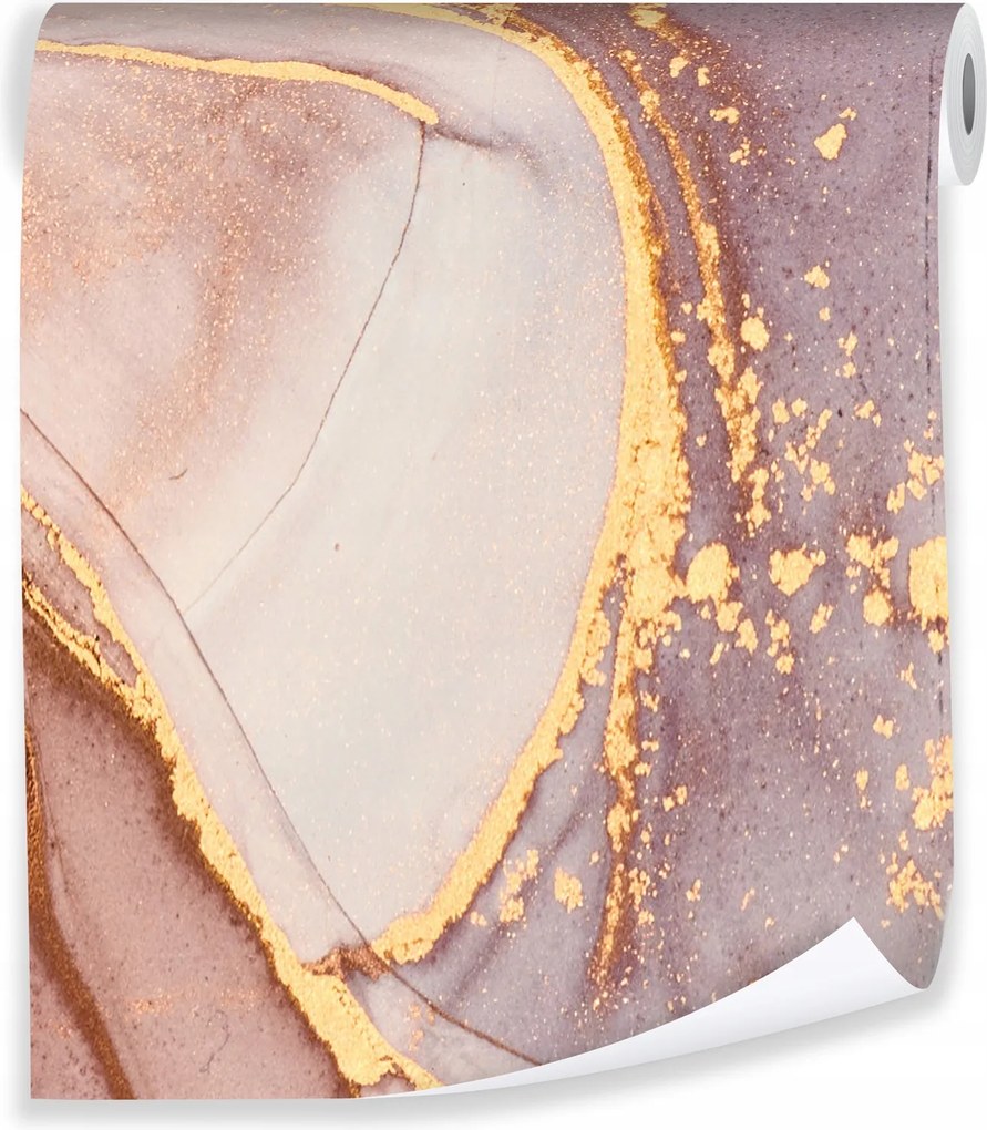Márvány Tapéta Utánzat Arany Fali Tapéta Tekercsben A Nappali Hálószobába