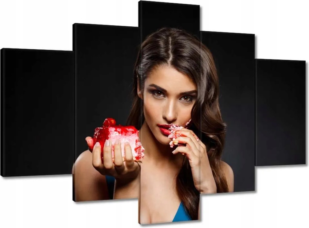 Képek 150x105 Egy nő, aki sütit eszik