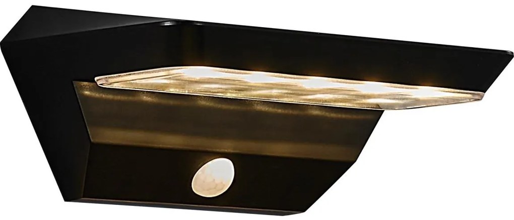 Nordlux AGENA LED 5W 3,7V IP44 napelemes fali lámpa érzékelővel