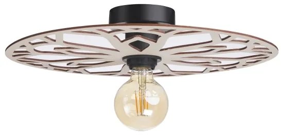 Felületre szerelhető csillár FALCO 1xE27/60W/230V átm. 40 cm bézs