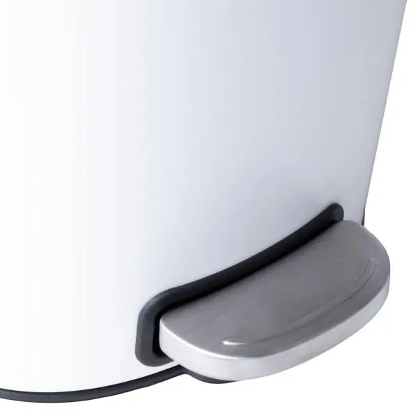 Erga Osti, lágyan záródó szemetes 5L, barna-fehér, ERG-YKA-CH.OSTI-WHT