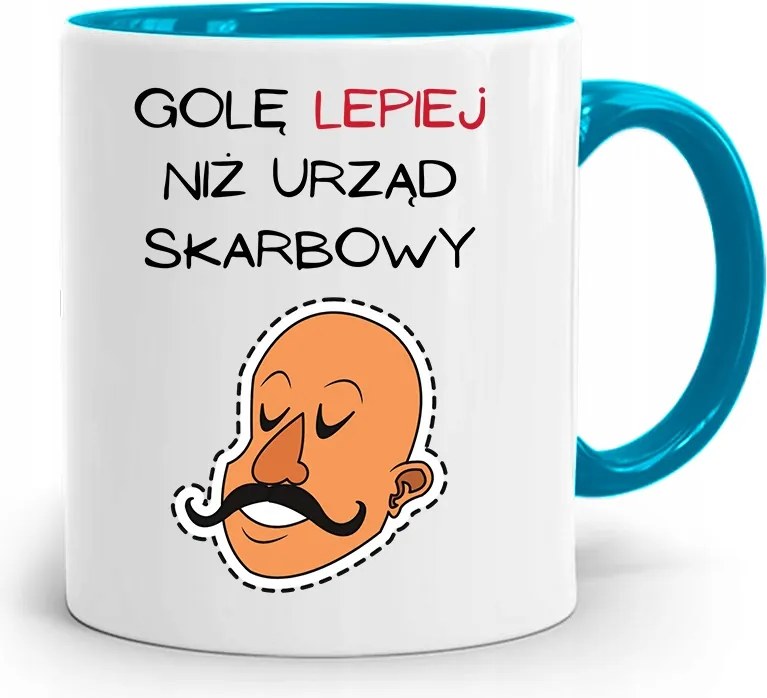 Kék Fodrász Bögre Jobban Borotválkozom, Mint A Fényképes Nyomtatott Adós Bögre