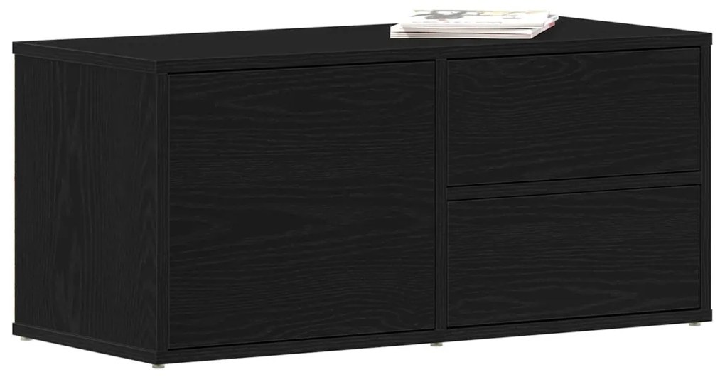 TV Szekrény Hagyományos tölgy 80x34x35,5 cm Műanyag