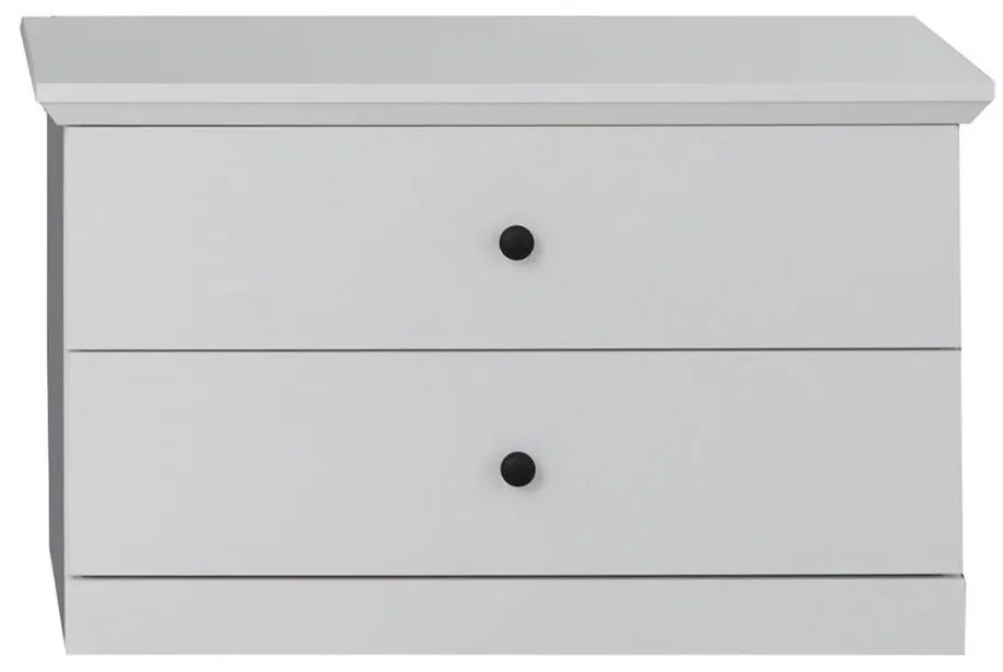 LIANTE komód 49x81 cm, fehér