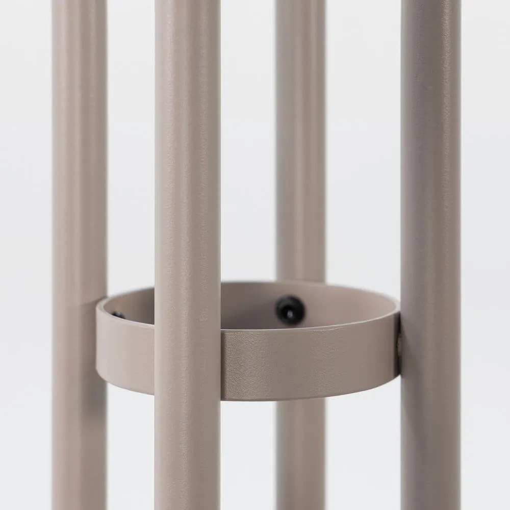 Szürkésbarna fém fogas ø 40x170 cm Jessy – Spinder Design