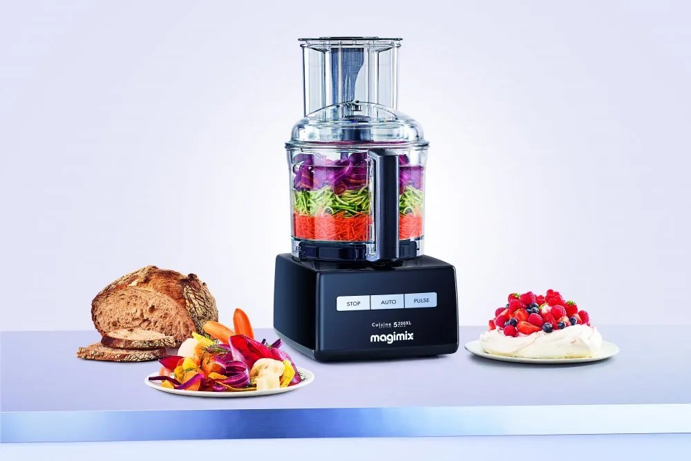 Magimix® 5200 XL Konyhai robotgép Premium csomag fekete színben